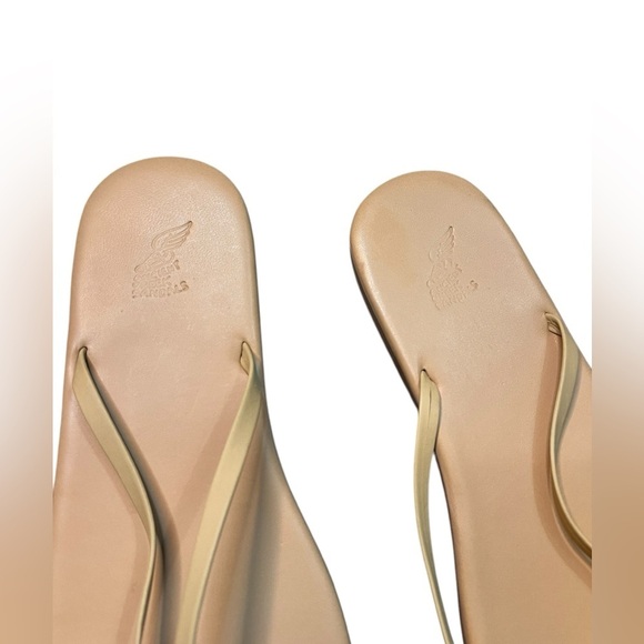 Ancient Greek Saionara Leather  Flip Flops - Picture 3 of 9